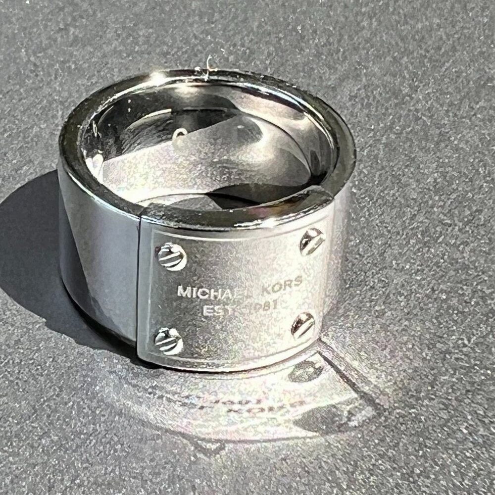 SALE!  Stunning Michael Kors Wide Band Ring